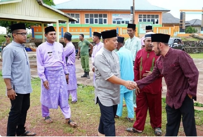 Bupati Lingga Muhammad Nizar Safari Ramadhan Di Dusun 1 Tanjung Bungsu
