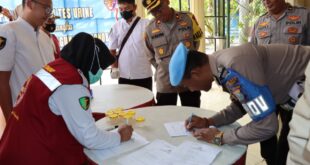Secara Mendadak, Polres Sumenep Lakukan Test Urine Bagi Propam Polsek Jajaran