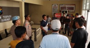 Aniaya Seorang Jurnalis, Kades dan Mantan Kades Batuampar Resmi Ditahan Polres Sumenep