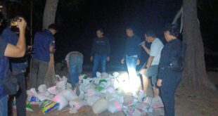 Satlap Tri Cakti Kembali Gagalkan Pengiriman Pasir Timah Di Padang Kandis Membalong